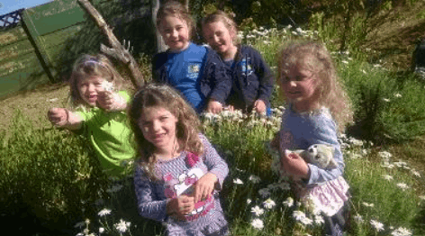 Natural Dynamix Girls love to pick flowers